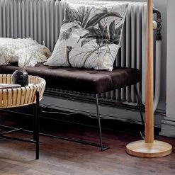 Bloomingville Itiel Black Patterned Stoneware Vase (9cm) Decor Accessories