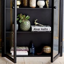 Bloomingville Modern Textured Green Stoneware Vase (14cm)