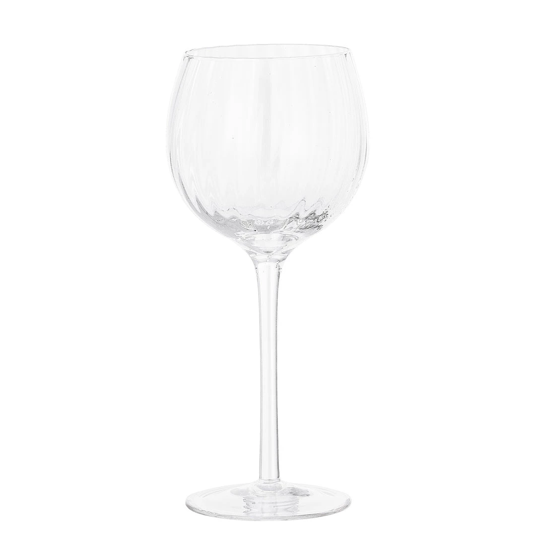 Bloomingville Bar & Kitchen Stylish Ribbed Balloon/Gin Glasses (Set Of 2) 2 Bloomingville Bar & Kitchen Stylish Ribbed Balloon/Gin Glasses (Set Of 2)