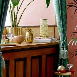 Talking Tables Gold Art-Deco Pineapple Ice Bucket - Metal (24cm)