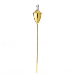 Bloomingville Outdoor Decor Gold Outdoor Oil Lamp, Small - Party
