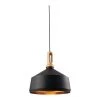 Ashton And Barrow Lighting Murcia Industrial Pendant Light - Matt Black