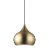 Ashton And Barrow Ceiling Lights Piers Elegant Teardrop Pendant Light - Matt Brass