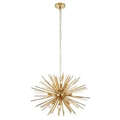 Ashton And Barrow Starburst Sputnik Statement Pendant Light - Gold