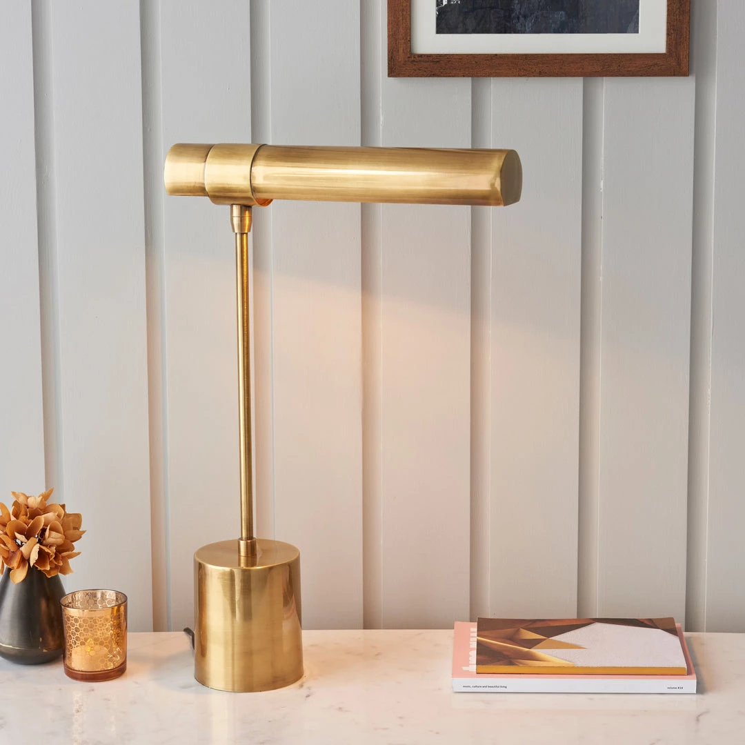 Ashton And Barrow Lighting Herrero Industrial Colonial Desk Lamp - Aged Copper 2 Ashton And Barrow Lighting Herrero Industrial Colonial Desk Lamp - Aged Copper