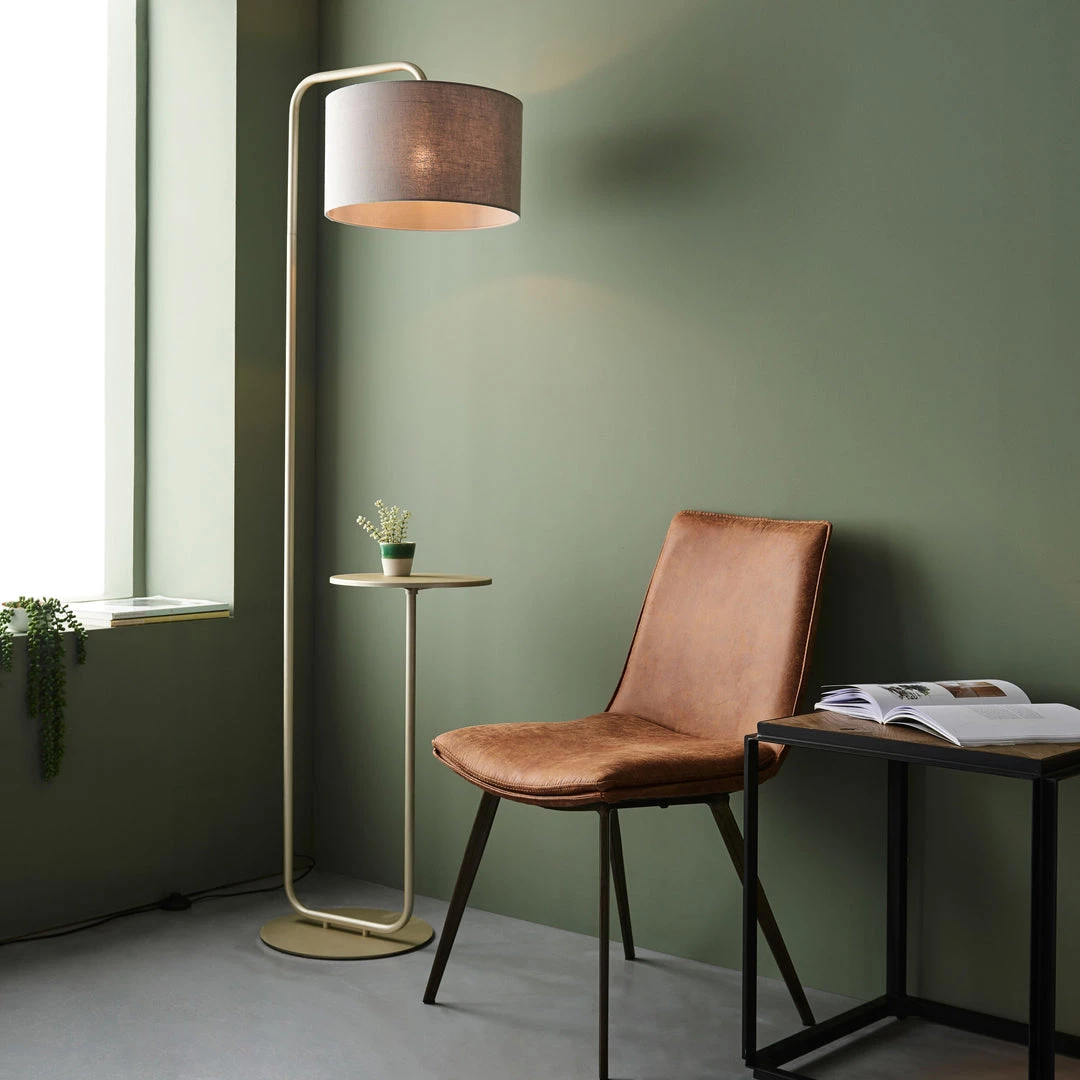 Ashton And Barrow Colton Floor Lamp With Reading Table - Champagne Lighting 1 Ashton And Barrow Colton Floor Lamp With Reading Table - Champagne Lighting