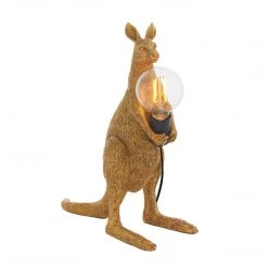Ashton And Barrow Lighting Kevin The Kangaroo Table Lamp - Gold