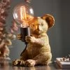 Ashton And Barrow Kimmy The Koala Table Lamp - Gold Lighting