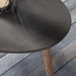 Ashton And Barrow Bouden Oval Coffee Table - Industrial Scandi - 1100x600x400mm