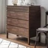 Ashton And Barrow Ashram 4 Drawer Chest Of Drawers - Brown Mango Wood Furniture