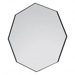 Ashton And Barrow Jamie - Octagon Contemporary Slim Framed Mirror - 800x800mm