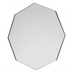 Ashton And Barrow Jamie - Octagon Contemporary Slim Framed Mirror - 800x800mm