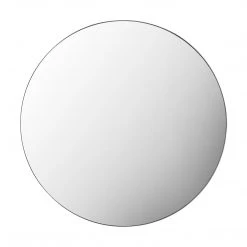 Ashton And Barrow NEW IN! Jamie - Round Contemporary Slim Framed Mirror - 800x800mm