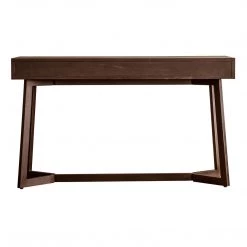 Ashton And Barrow Ashram 2 Drawer Desk / Console Table - Brown Mango Wood