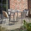 Ashton And Barrow Kenworth - Outdoor Dining Table 80x80cm - Garden/Patio - Grey