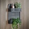 Ashton And Barrow NEW IN! Tikini Modern Boho Metal Wall Shelf - Black