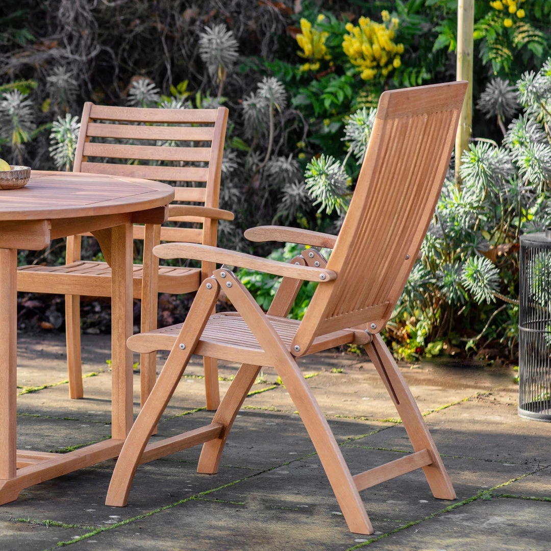 Ashton And Barrow Mariano - Outdoor Reclining Armchair - Garden/Patio - Natural NEW IN! 3 Ashton And Barrow Mariano - Outdoor Reclining Armchair - Garden/Patio - Natural NEW IN!