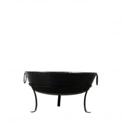 Ashton And Barrow Garden & Outdoor Alegra Large Bowl Fire Pit - Garden/Patio - Black - 610mm