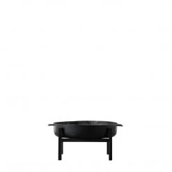 Ashton And Barrow NEW IN! Campari Firepit - Modern Portable Firepit With Stand - Black Iron