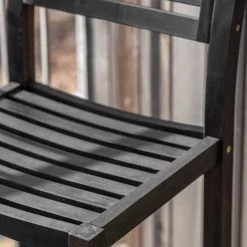 Ashton And Barrow Volcan - Outdoor 2 Seater High Bar Set - Garden/Patio -Brown/Black Garden & Outdoor