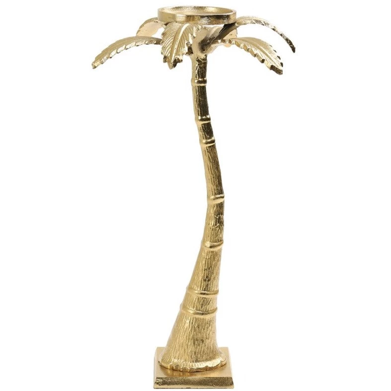 Ashton And Barrow Gold Palm Tree Candle Holder Sculpture Candelabra (45cm) 1 Ashton And Barrow Gold Palm Tree Candle Holder Sculpture Candelabra (45cm)