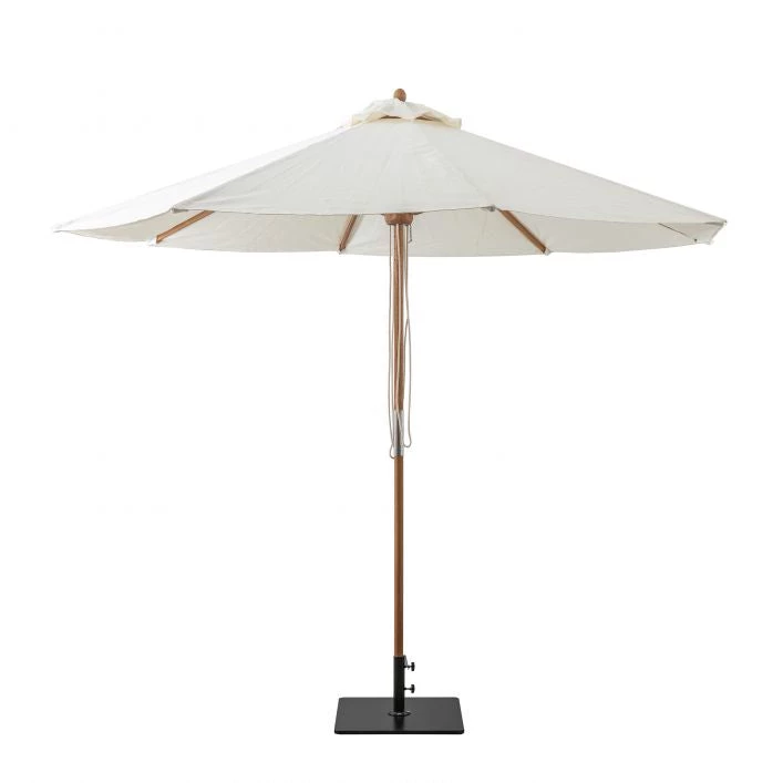 Ashton And Barrow NEW IN! Amalfi Classic Outdoor Umbrella / Parasol - Eucalyptus Wood With Neutral Shade 6 Ashton And Barrow NEW IN! Amalfi Classic Outdoor Umbrella / Parasol - Eucalyptus Wood With Neutral Shade
