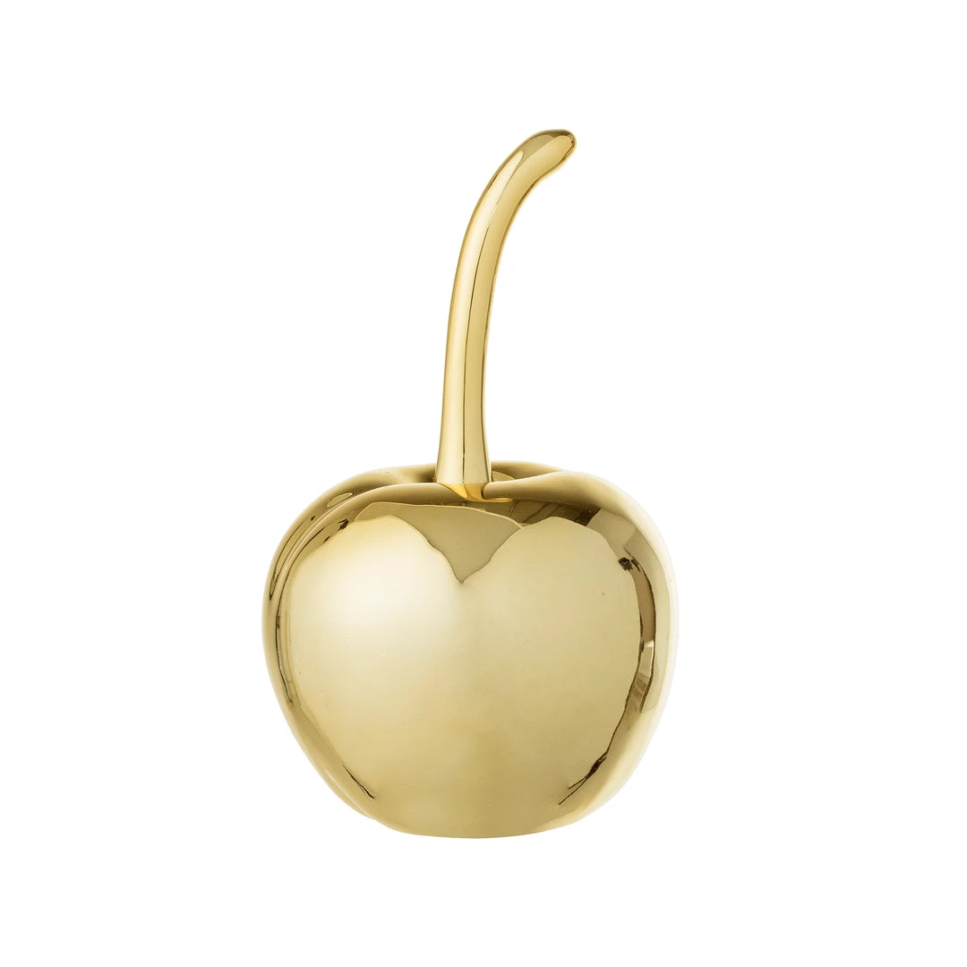 Bloomingville Gold Cherry Decoration, Small (9cm) 1 Bloomingville Gold Cherry Decoration, Small (9cm)
