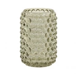 Ashton And Barrow Textured Glass Candle Holder - Tall