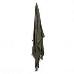 Bloomingville Green Rocko Bottle Fringed Throw - Eco Cotton - Indoor/Outdoor Soft Furnishings 6 Bloomingville Green Rocko Bottle Fringed Throw - Eco Cotton - Indoor/Outdoor Soft Furnishings