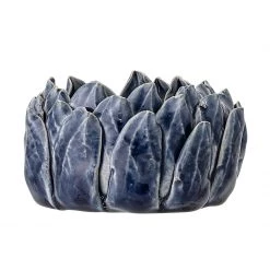 Bloomingville Home Decor Blue Artichoke Ornament Bowl Trinket Pot Decoration (13cm)