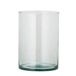 Bloomingville Hand-Crafted Luxury Palm Leaf Hurricane Lantern - Party