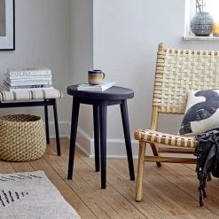 Bloomingville Soft Furnishings Black & White Boho Art Print Cushion (40x40cm) 6 Bloomingville Soft Furnishings Black & White Boho Art Print Cushion (40x40cm)