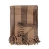 Bloomingville NEW IN! Robbi Traditional Check Pattern Throw - Eco Cotton - Indoor/Outdoor