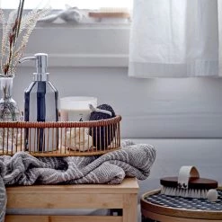 Bloomingville Neutral Ghina Patterned Fringed Throw - Eco Cotton - Indoor/Outdoor 13 Bloomingville Neutral Ghina Patterned Fringed Throw - Eco Cotton - Indoor/Outdoor