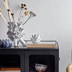 Bloomingville Home Decor Blue Artichoke Ornament Bowl Trinket Pot Decoration (13cm)