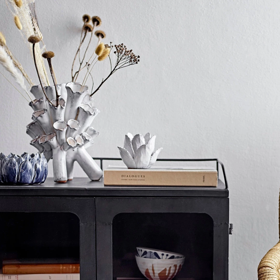 Bloomingville Home Decor Blue Artichoke Ornament Bowl Trinket Pot Decoration (13cm) 2 Bloomingville Home Decor Blue Artichoke Ornament Bowl Trinket Pot Decoration (13cm)