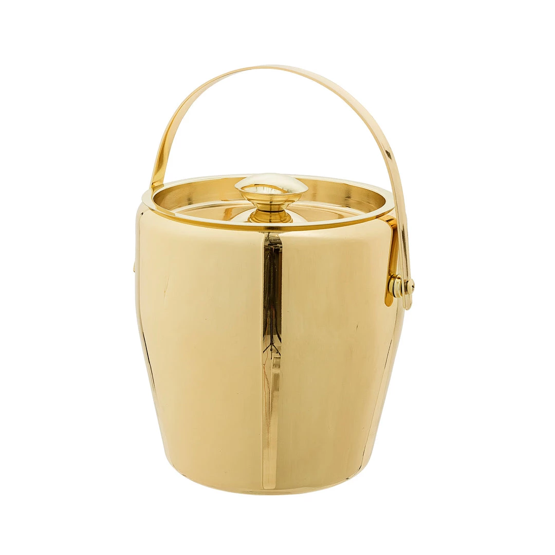 Bloomingville Sleek Gold Ice Bucket Bar & Kitchen 3 Bloomingville Sleek Gold Ice Bucket Bar & Kitchen