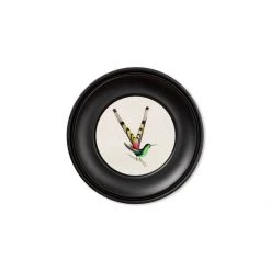 Ashton And Barrow Vintage Hummingbirds C.1835 - Mini Round Glass-Framed Print Art & Prints