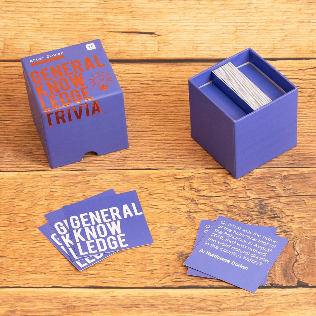 Talking Tables General Knowledge Trivia After Dinner Game 4 Talking Tables General Knowledge Trivia After Dinner Game