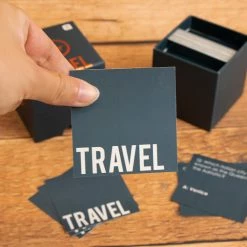 Talking Tables After Dinner Travel Trivia Game Christmas