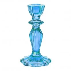 Talking Tables Accessories Fiesta Blue Glass Candlestick - Party