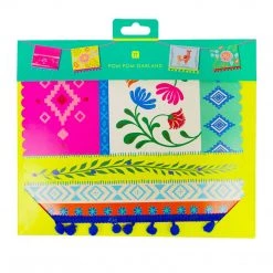 Talking Tables Colourful Mexican Paper Bunting (4m) - Party Reusable