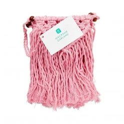 Talking Tables Pink Boho Macrame Bunting (1.3m) - Reusable Party Decoration