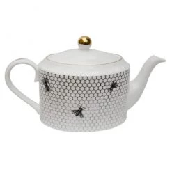 Bar & Kitchen Rory Dobner - Buzzing Bee - Bone China White Teapot