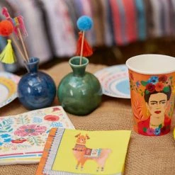 Talking Tables Yellow Llama Cocktail Napkins - Fun Party (Pack Of 20)