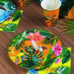 Talking Tables Tropical Fiesta Paper Party Plates - Party