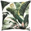 Ashton And Barrow Exotic Hawaii Jungle Plant Print Outdoor Cushion (43x43cm) NEW IN!