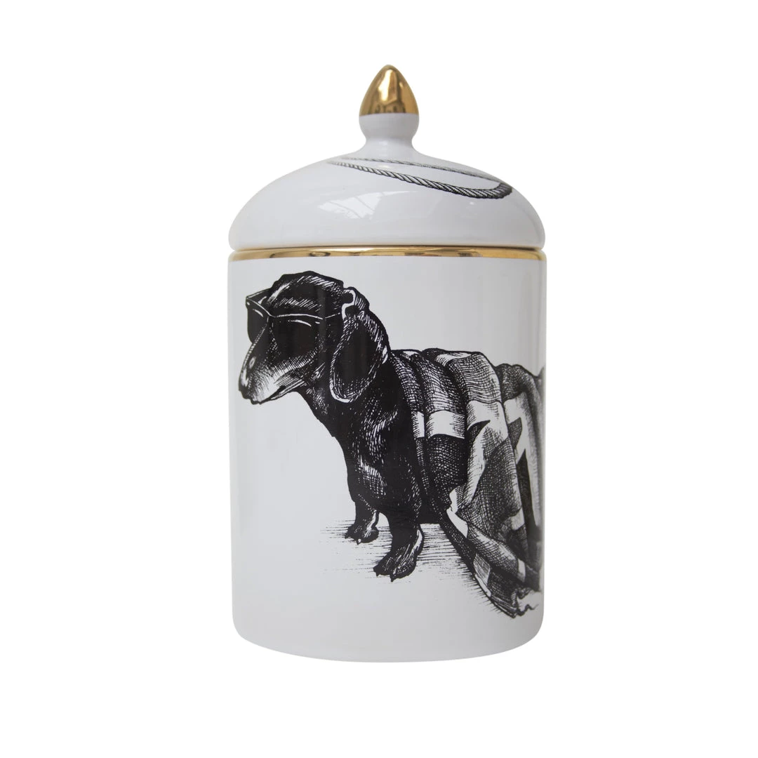 Candles & Home Scents Rory Dobner - Hot Dog - Dachshund Dog Union Jack Cosy Candle, 700g 1 Candles & Home Scents Rory Dobner - Hot Dog - Dachshund Dog Union Jack Cosy Candle, 700g