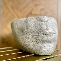 Ashton And Barrow Sassy Head Planter - Large - Stone Resin