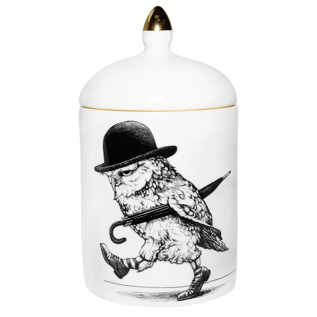 Rory Dobner - Oscar The Owl, Illustrated Cosy Candle, 700g Candles & Home Scents 1 Rory Dobner - Oscar The Owl, Illustrated Cosy Candle, 700g Candles & Home Scents